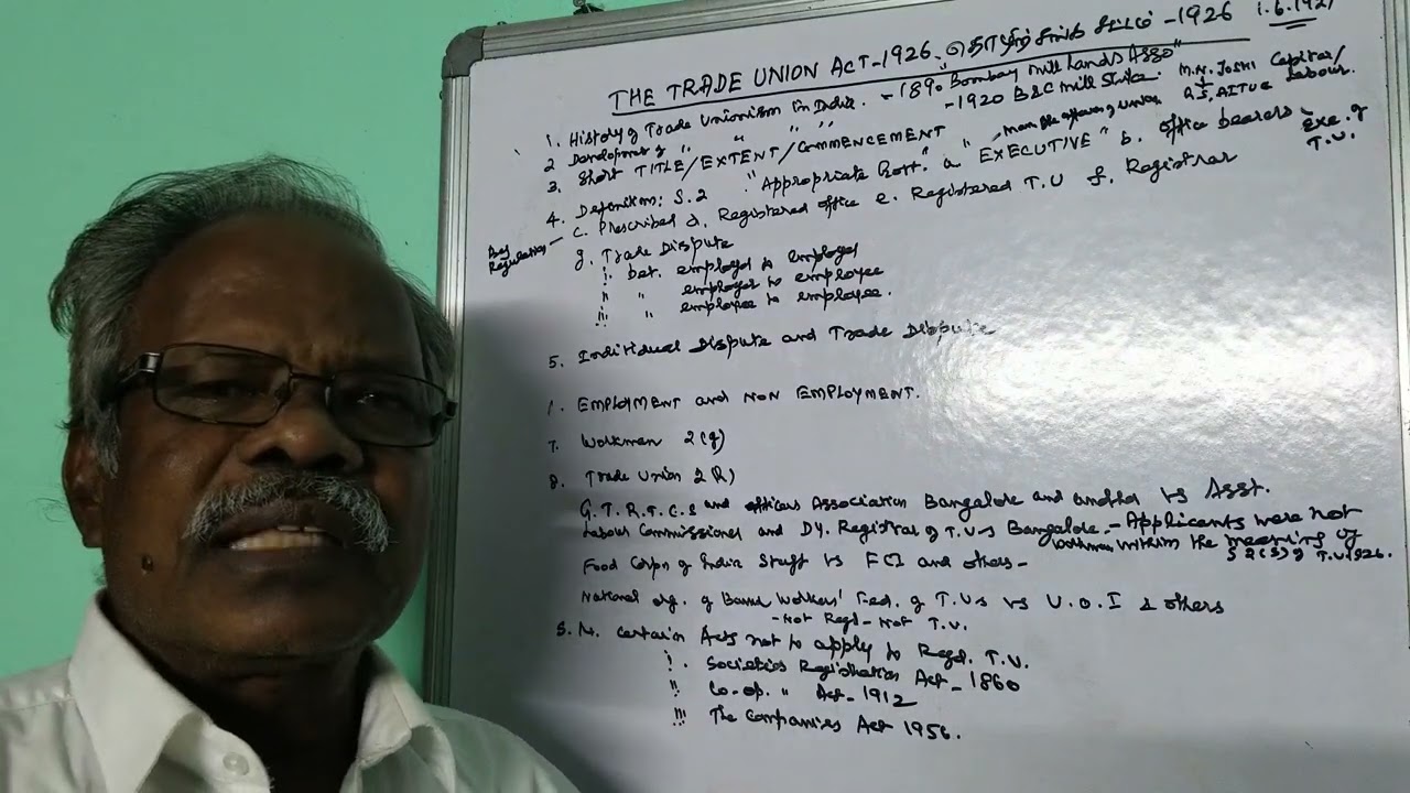 #The Trade Union Act 1926