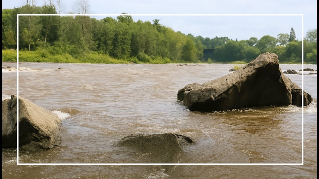 Canadian River Sounds – No Loops, No Music, Just Nature 4K UHD