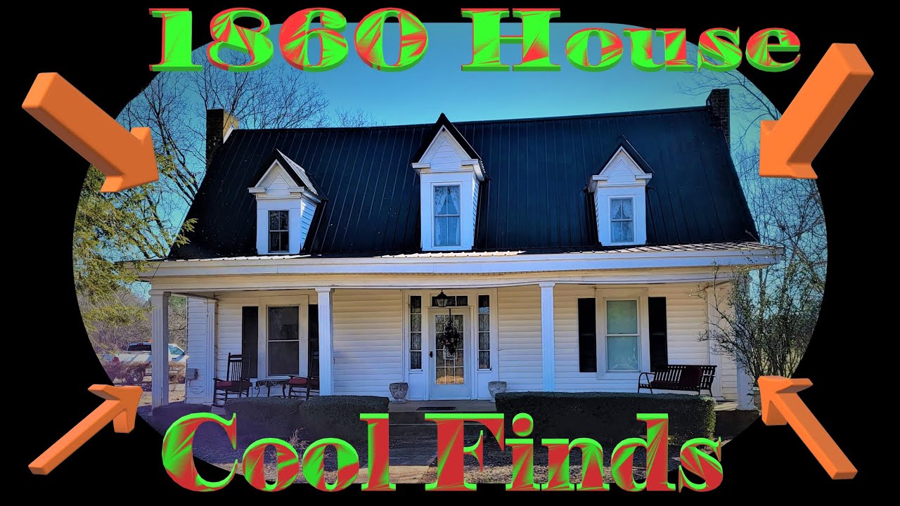 Metal Detecting 1860 House Cool Finds