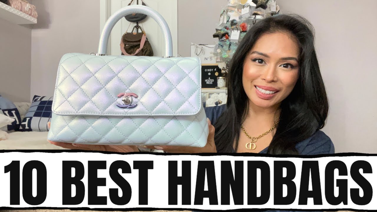 TOP 10 BAGS OF 2021! MOST USED LUXURY & CONTEMPORARY HANDBAGS FROM CHANEL, HERMES, LOUIS VUITTON
