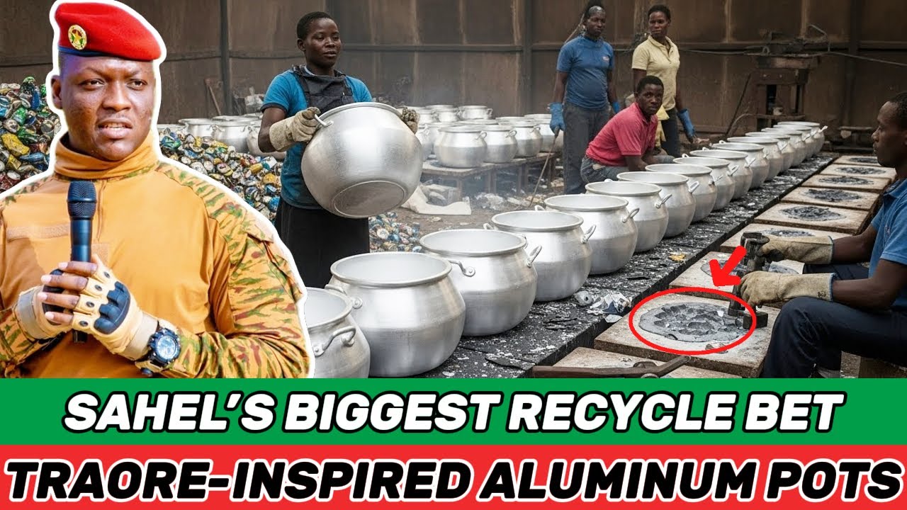 Ibrahim Traoré Shocks the Sahel With Recycled Aluminum Pots — The Real Story