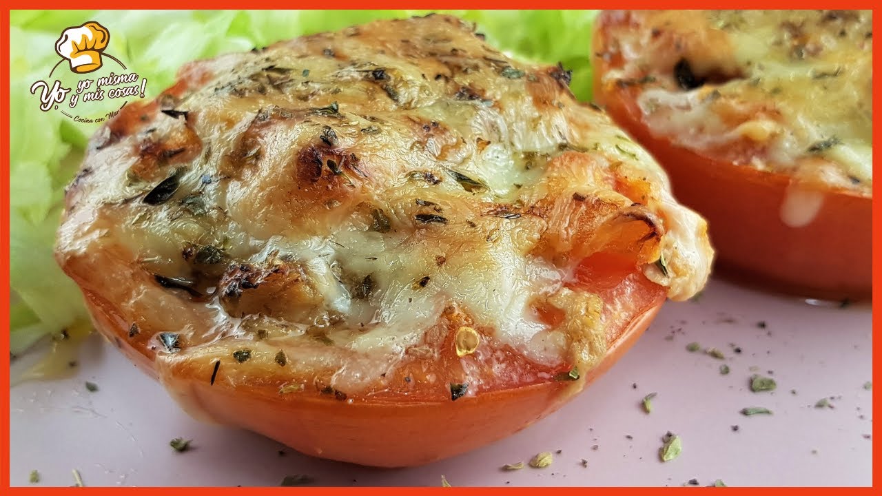 ⭐La CENA FACIL que repito 1000 veces 😀 TOMATES rellenos gratinados