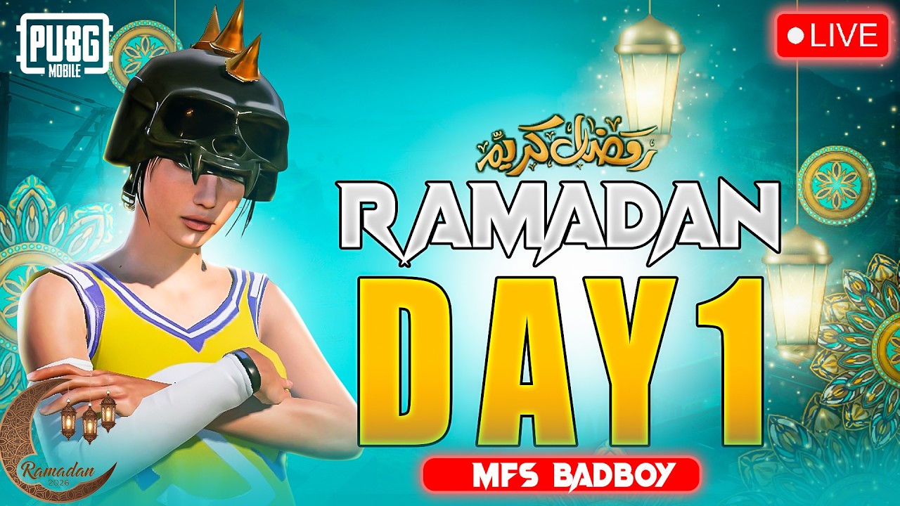 LIVE 🔥 First Iftar Done ✅ Now Rank Push Time 🔥 (PUBG Mobile/BGMI)