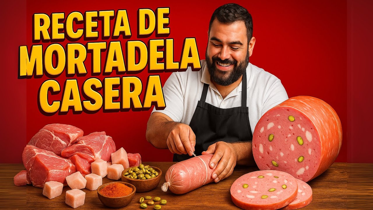 💥 Cómo hacer MORTADELA CASERA | Receta COMPLETA | Paso a Paso ✅