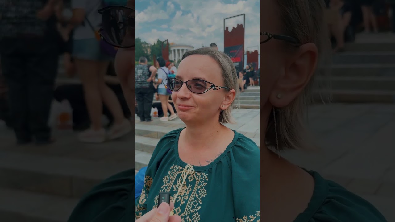 In Kyiv, people gathered at Maidan Square to mark three years since the Olenivka prison massacre.