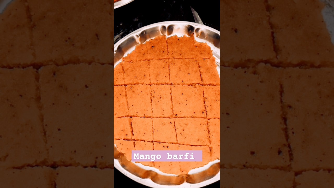 Mango Burfi Recipe| Make super soft delicious mango barfi that melts in your mouth...