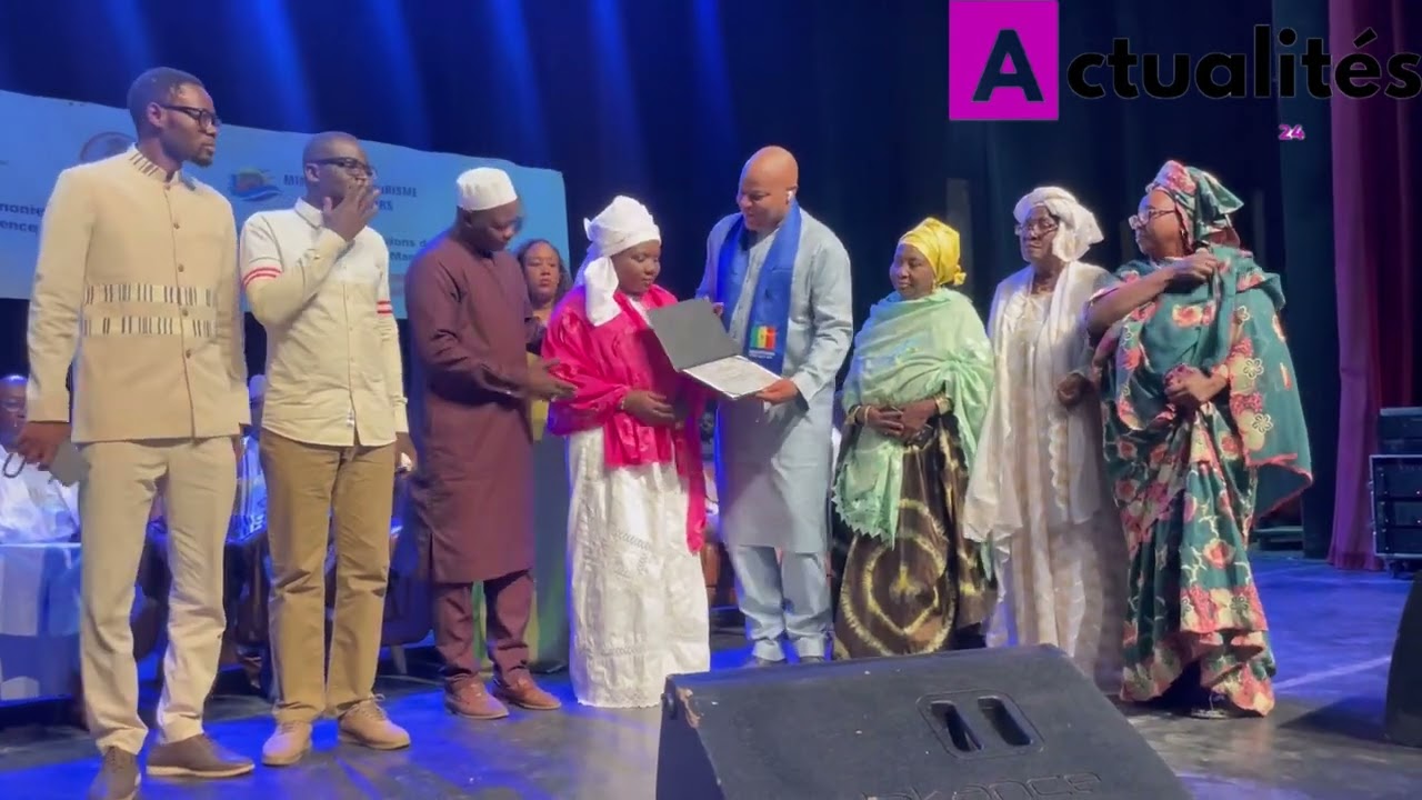 Remise de Diplôme des Écoles Hôtelières et Touristiques du Senegal. Sorano Mame Mbaye Nianng