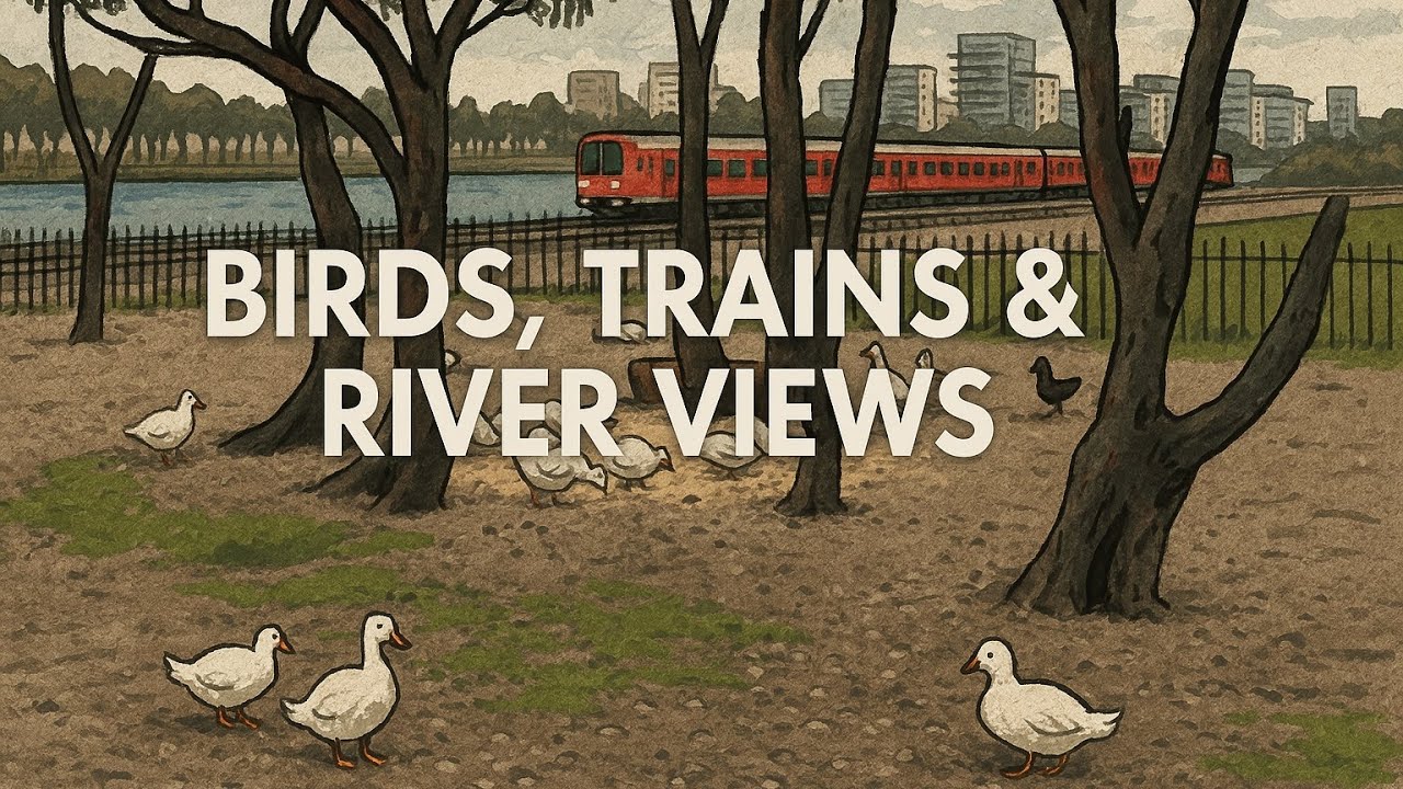 Birds, Trains & River Views – Exploring New Port, Port Adelaide 🚂🐦🌊 @Mr.E.Kolesnikov