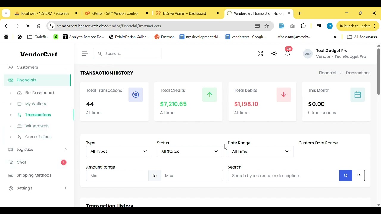Multi-Vendor Fashion Marketplace with AI & Multi-Currency Vendor Dashboard