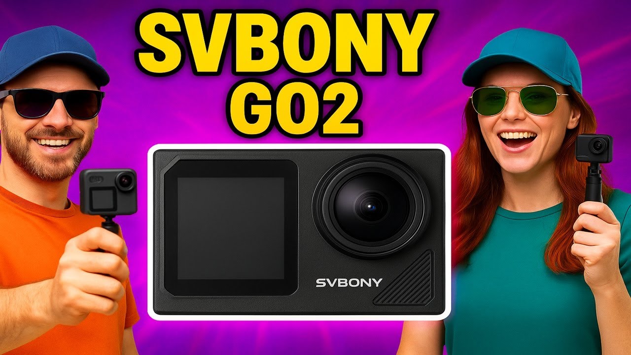 Choc total : la SVBONY GO2 pourrait bien rivaliser avec les grandes marques ! Camera d'action 4K r!