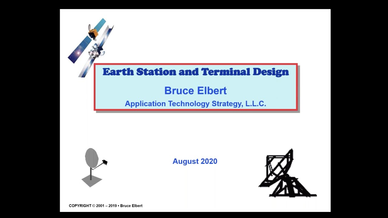 Earth Station and Terminal Design (Course Overview)