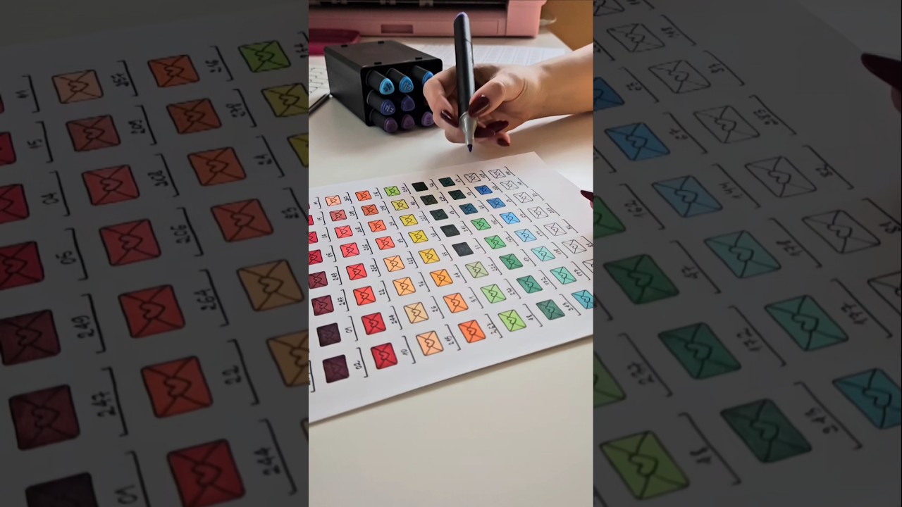 Get this printable swatch chart for FREE on my website 😍❤️ #coloring #swatches #coloringbooks #art