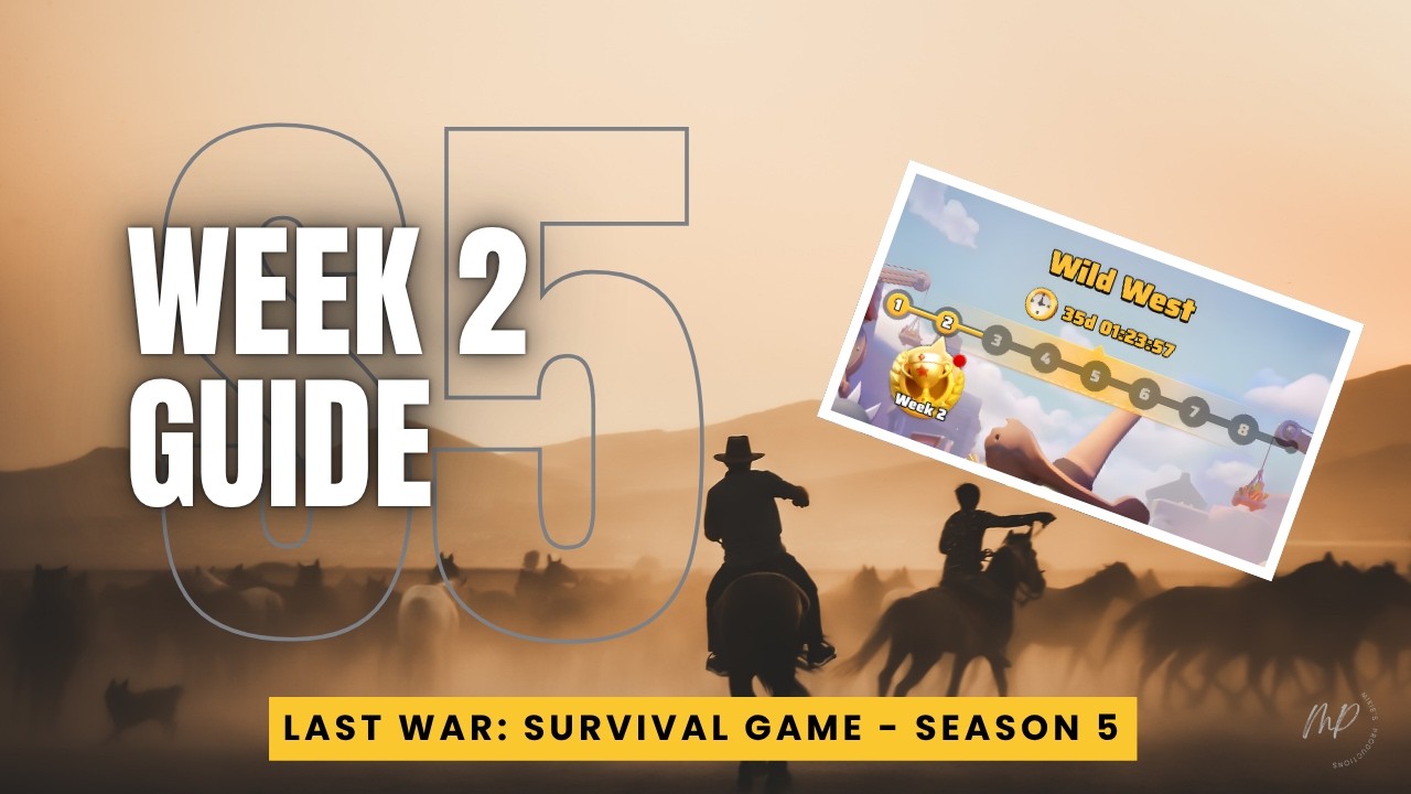 Last War: Survival Game - Сезон 5 Дикий Запад - Руководство по 2 неделе #goldenwasteland #week2 #...