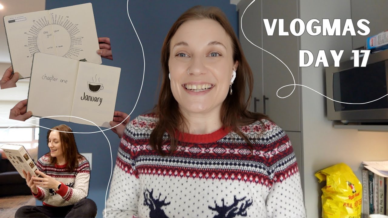 2026 bullet journal flip through, impromptu dinner, cozy hobby time | VLOGMAS DAY 17