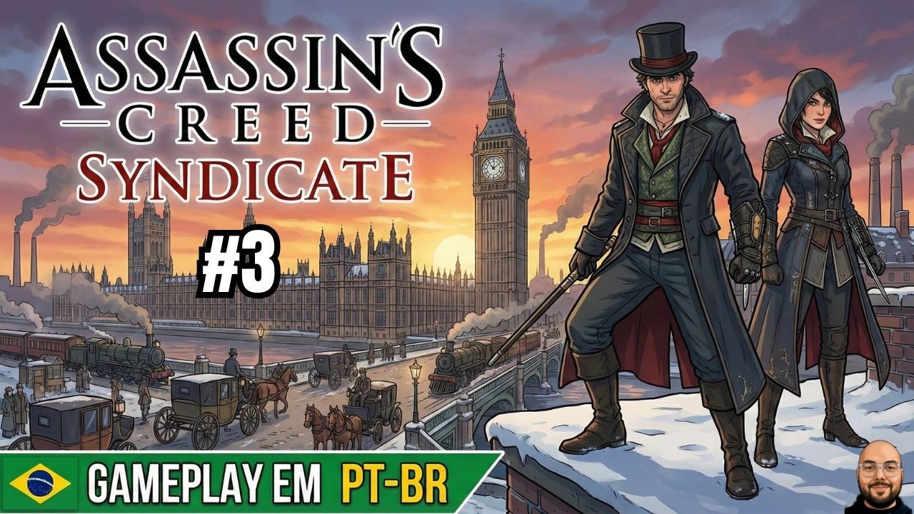 SANATÓRIO DO XAROPE - A Queda do Doutor – Assassin’s Creed Syndicate #3  - Live Vertical