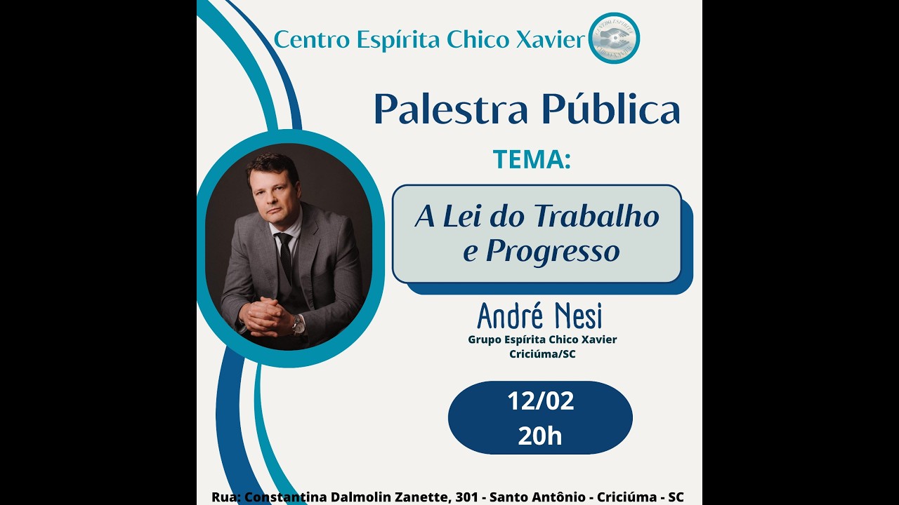 Palestra Pública - A Lei do Trabalho e do Progresso