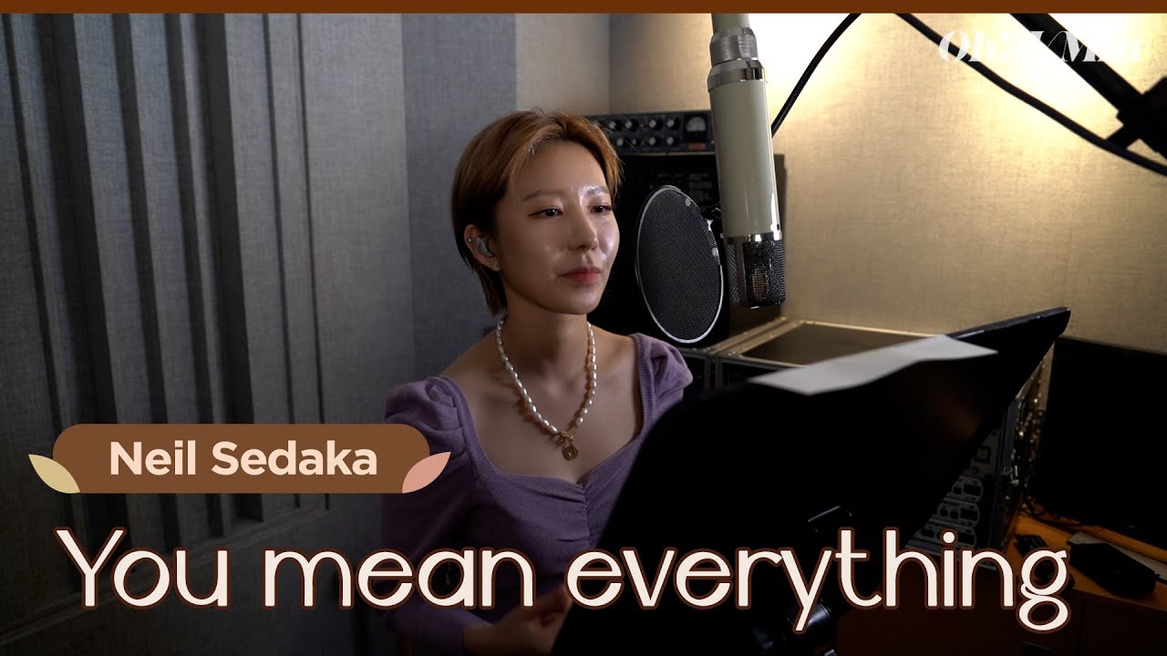 'You mean everything' (Neil Sedaka)｜Cover by J-Min 제이민 (ONE-TAKE)