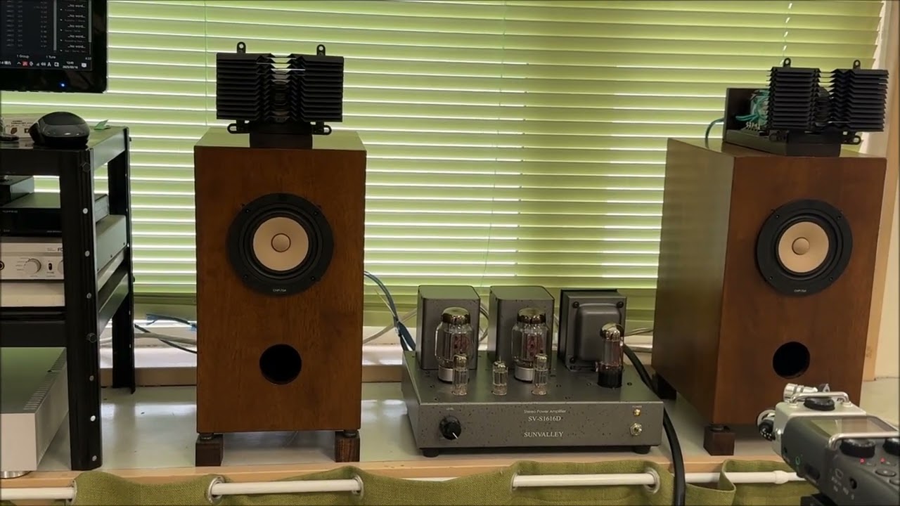 【JAZZ喫茶みたいな音】 JJ KT88&GZ34　マークオーディオ＆フォステクス2WAY