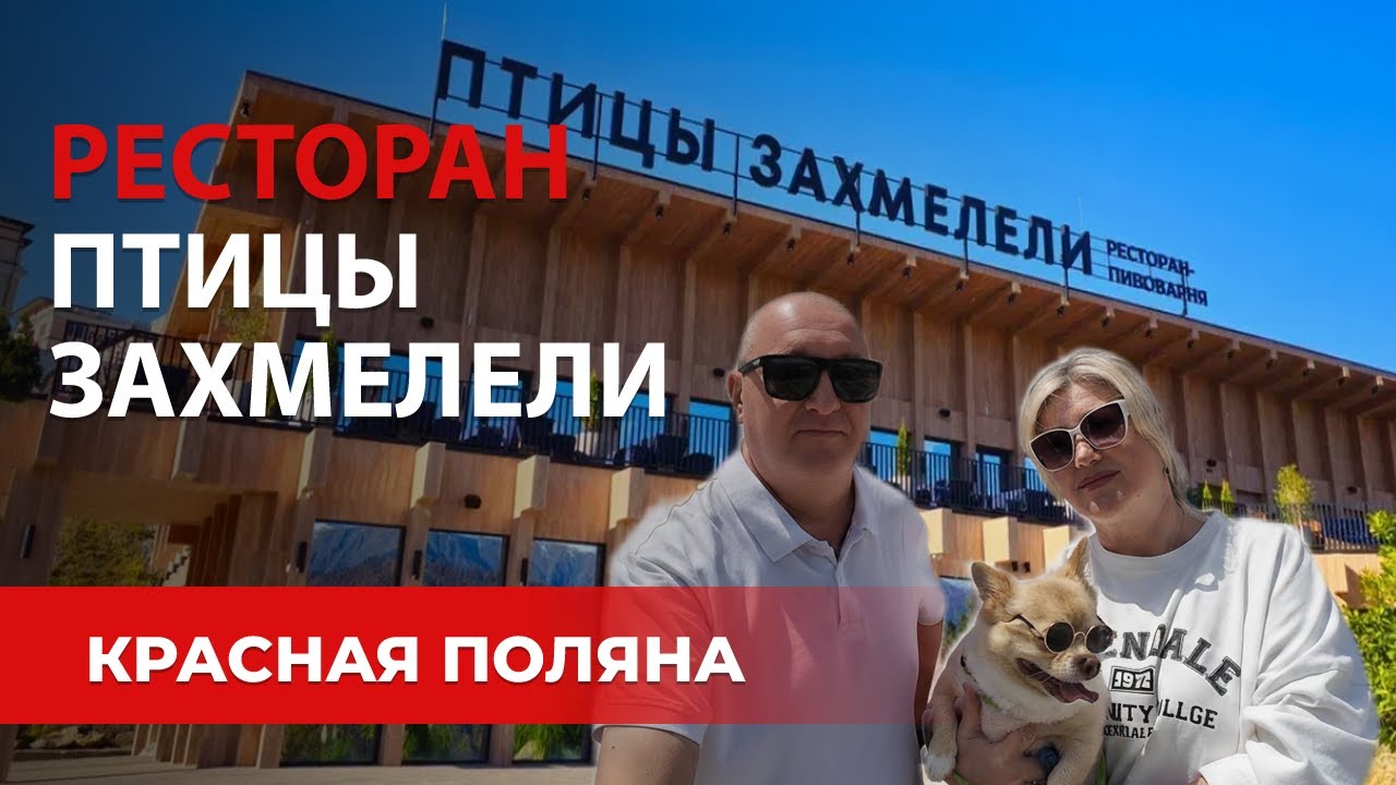 Ресторан ПТИЦЫ ЗАХМЕЛЕЛИ на Красной Поляне| Обзор цены, меню| Экскурсия на производство| Наша оценка