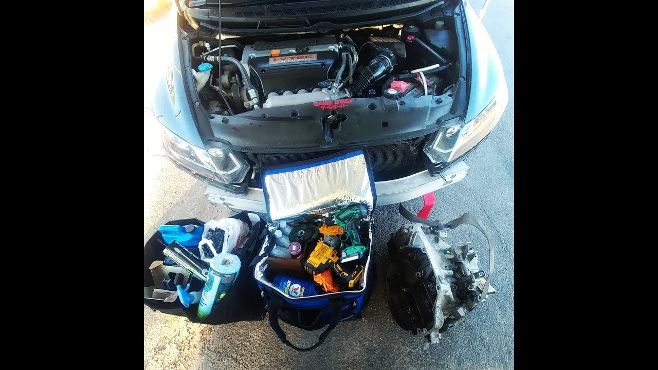 8th Gen Civic SI Transmission removal