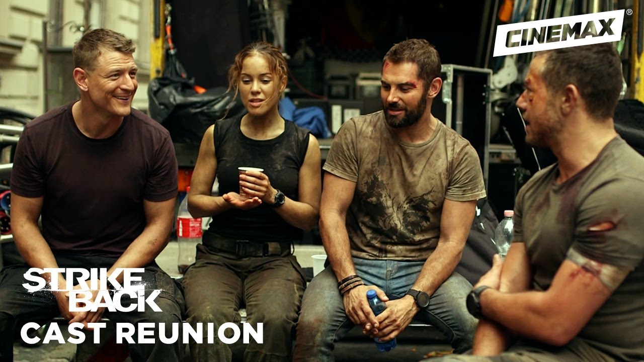 Cast Reunion with Philip Winchester & Sullivan Stapleton | Strike Back | Cinemax