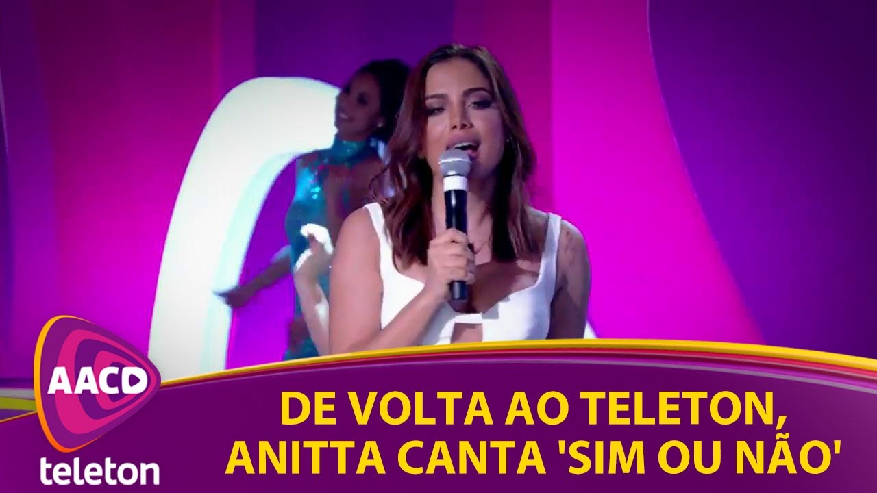 Teleton 2016 - De volta ao Teleton, Anitta canta 
