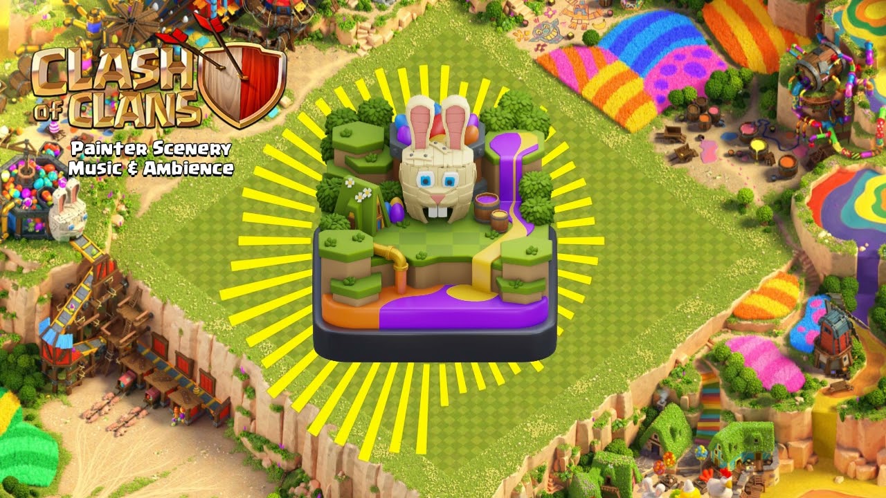 Painter Scenery Music & Ambience | Clash of Clans