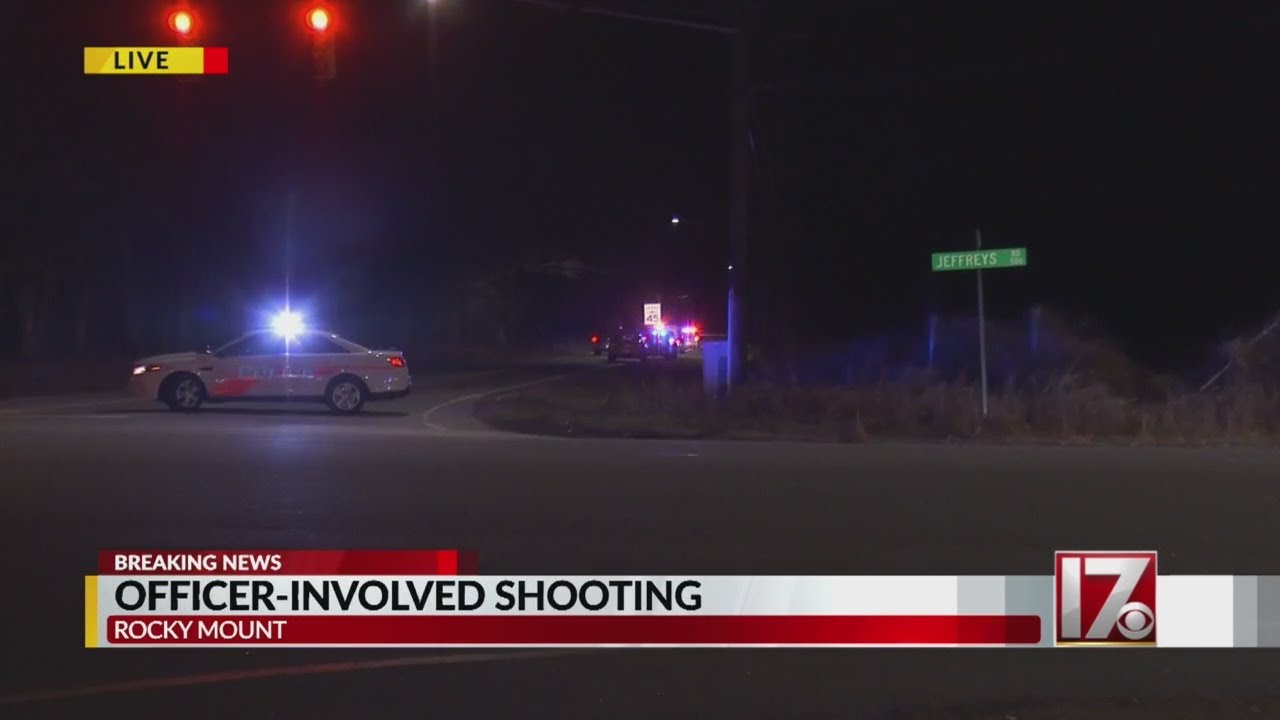 Suspect shot after fleeing traffic stop in Rocky Mount, police say