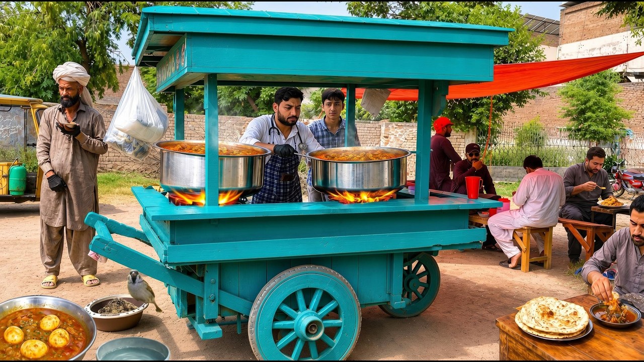 Desi Nashta at Its BEST! 🔥 Pakistan Street Breakfast Compilation 😍 Classic Street Food  Collection