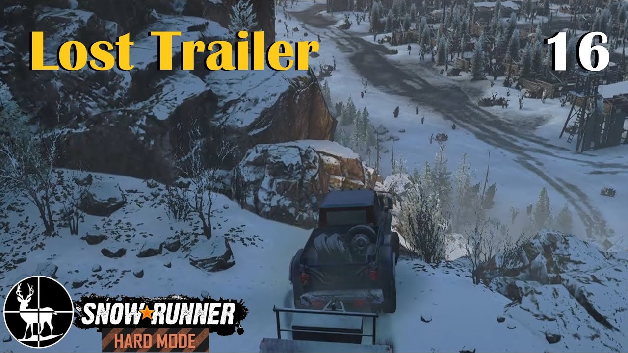 SnowRunner Hard Mode ⚠️ Lost Trailer ⚠️ Season 1: EP16
