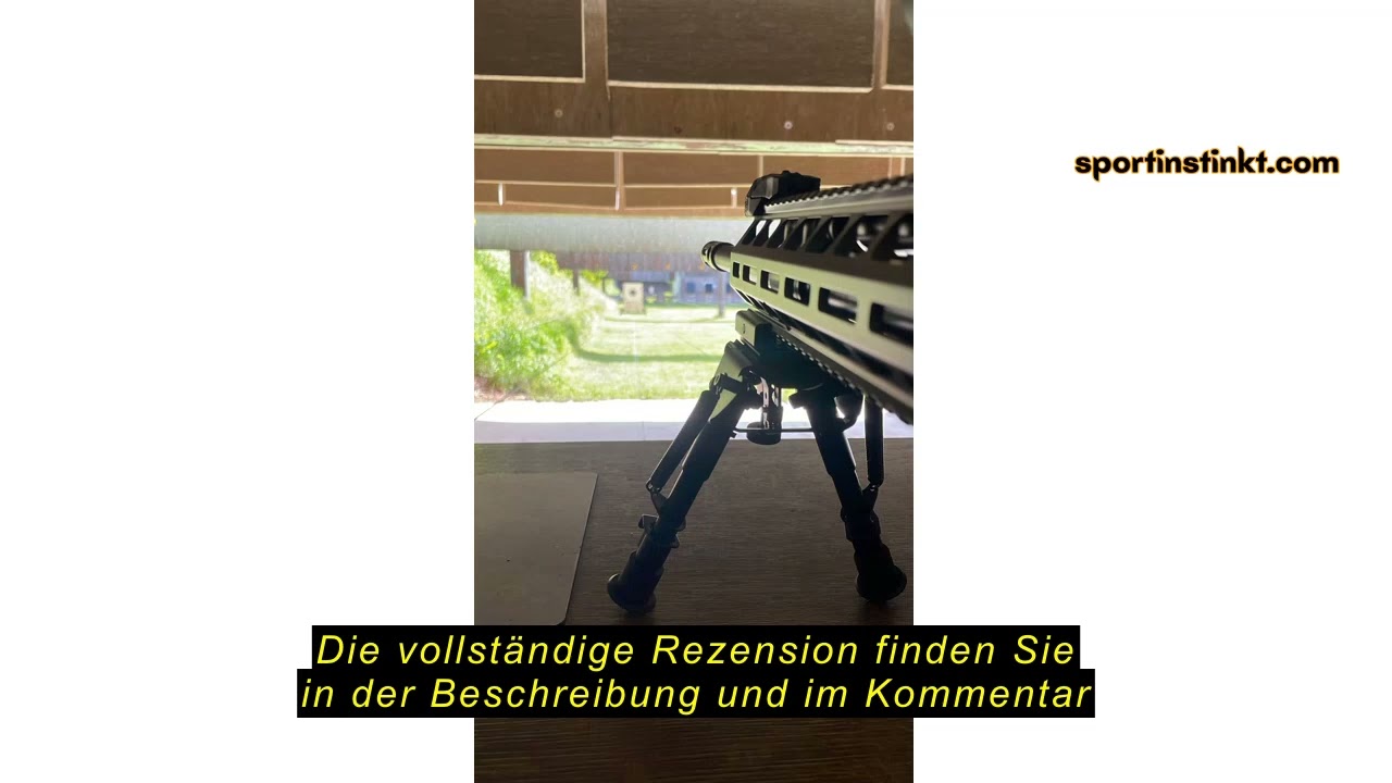 Produktbewertung DONGKER Gewehr Zweibeine, Ausziehbar Zweibein, 6 bis 9 Zoll Verstellbares Taktische