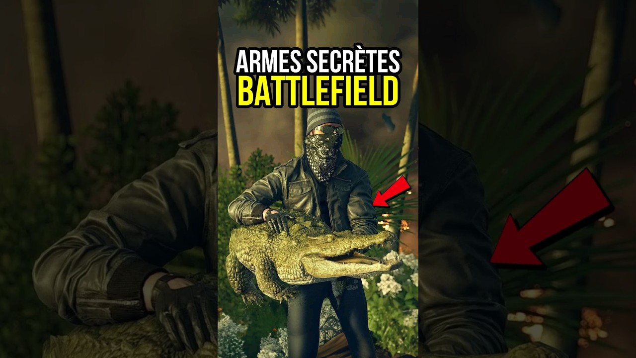 Les MEILLEURES armes SECR&Egrave;TES des jeux Battlefield 😲