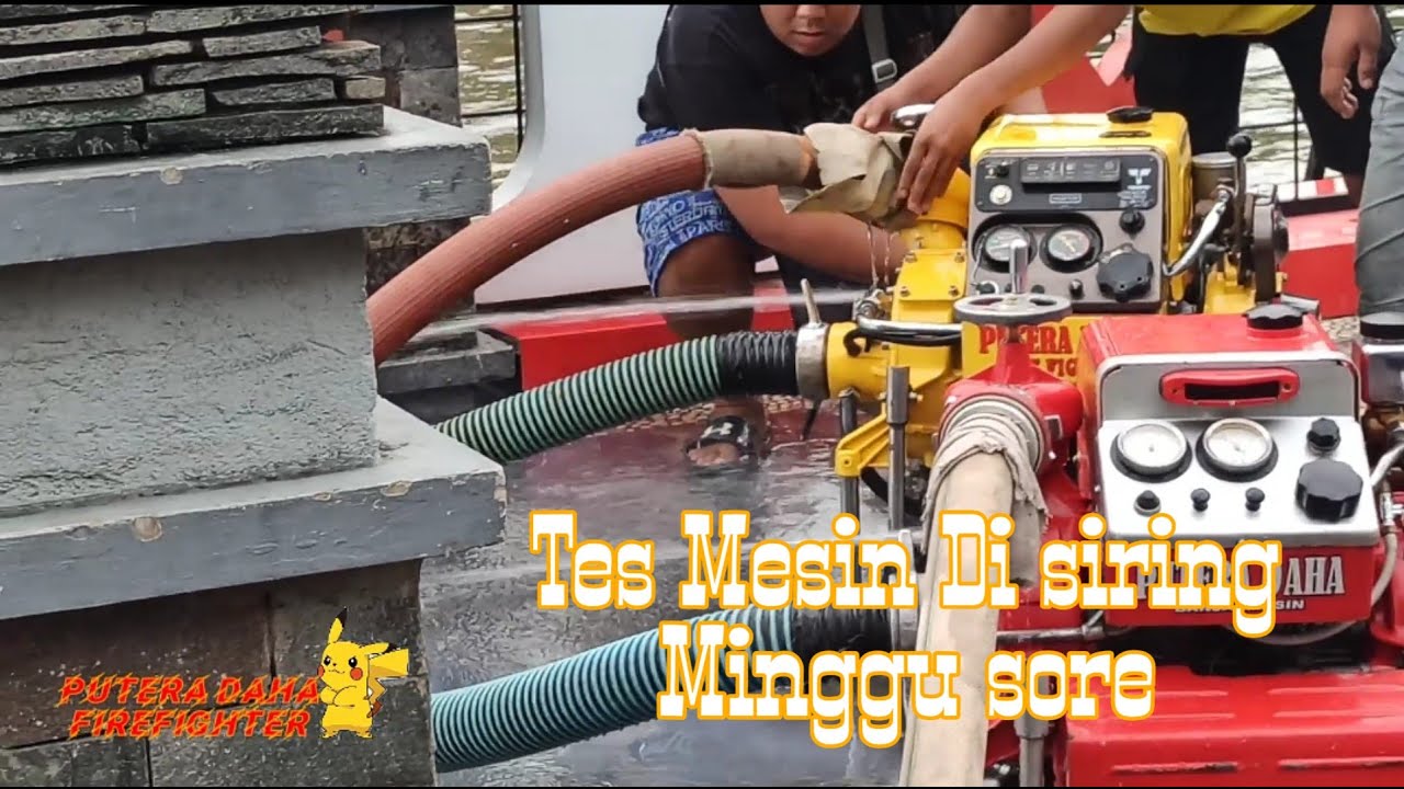 LATIHAN BERSAMA DAN TES MESIN DI SIRING SABILAL