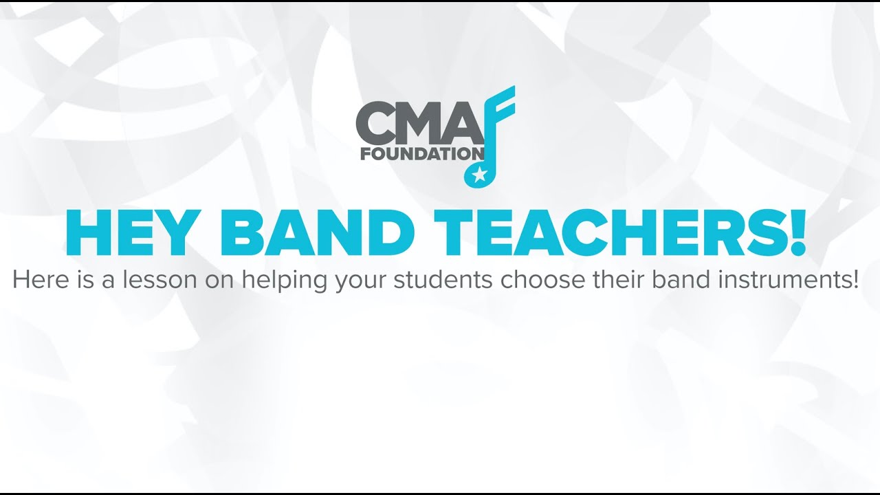 Band Lesson Plan: Virtual Petting Zoo for Beginner Bands | CMA Foundation