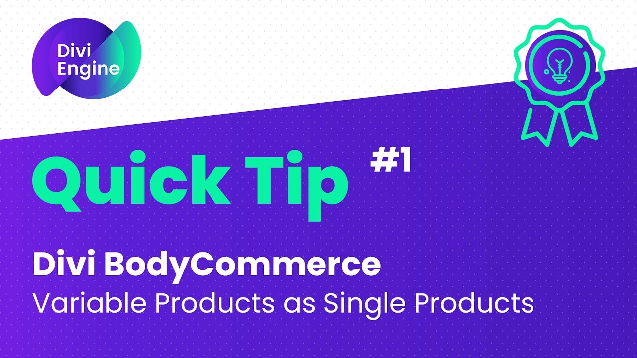 Turn your WooCommerce variable products into individual single products with Divi BodyCommerce