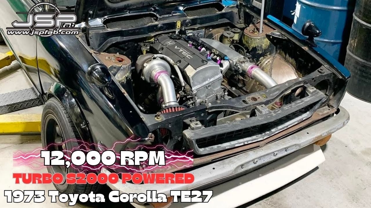 Building my perfect drift car : Turbo s2000 powered 1973 TE27 Corolla