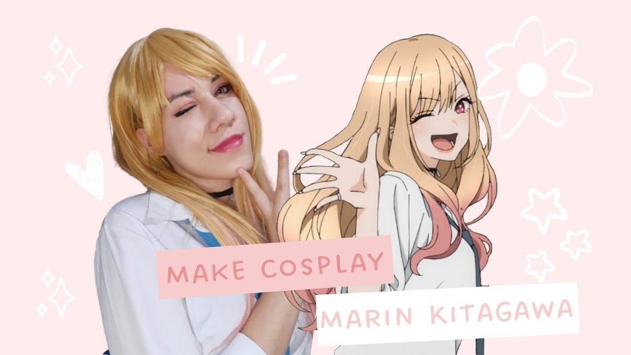 Tutorial Maquiagem Marin Kitagawa Cosplay