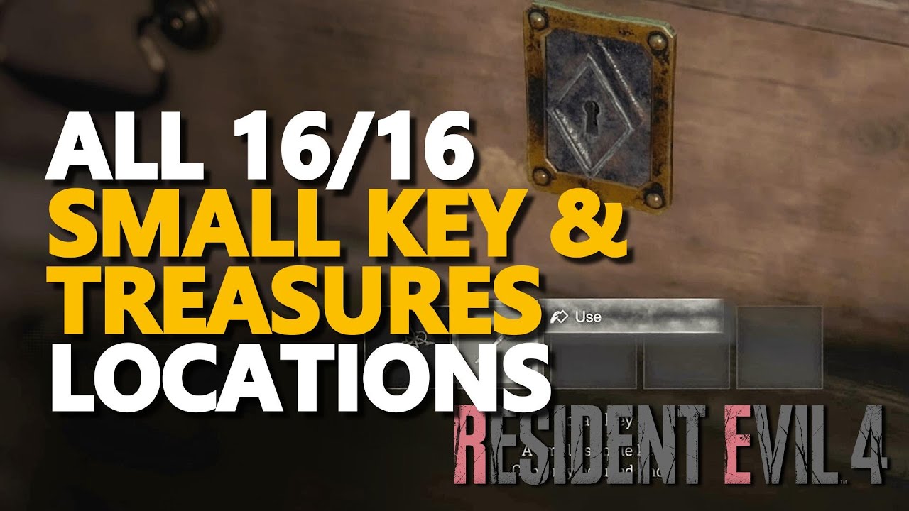 All Small Key Locations RE4 Remake