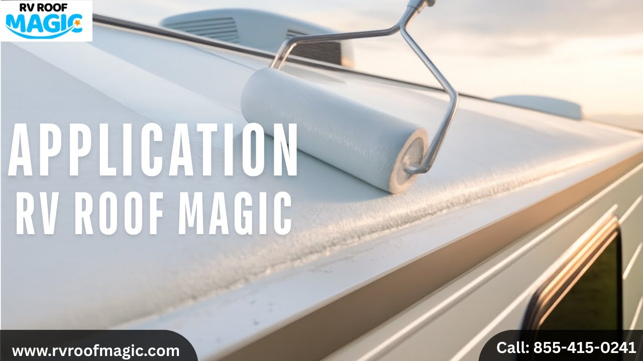 DIY RV Roof Coating: Step-by-Step Application of RV Roof Magic