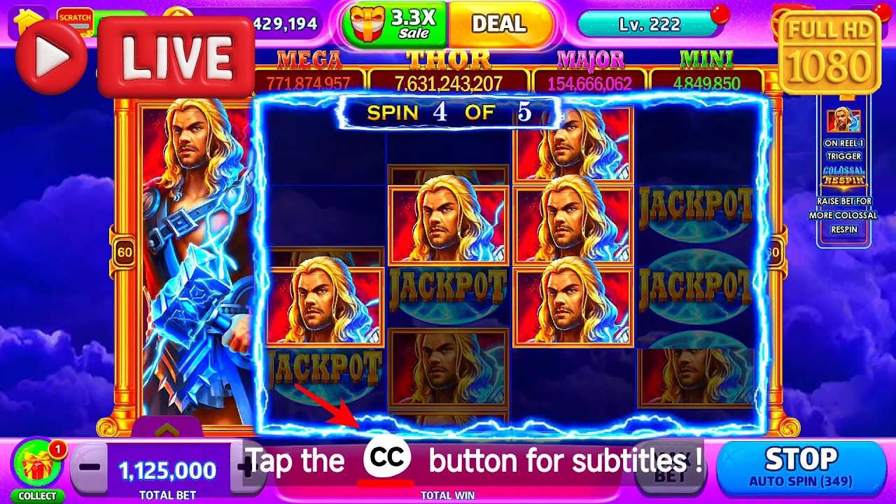 Cash Frenzy Secret Achievements Found Inside Thor God of Thunder slots