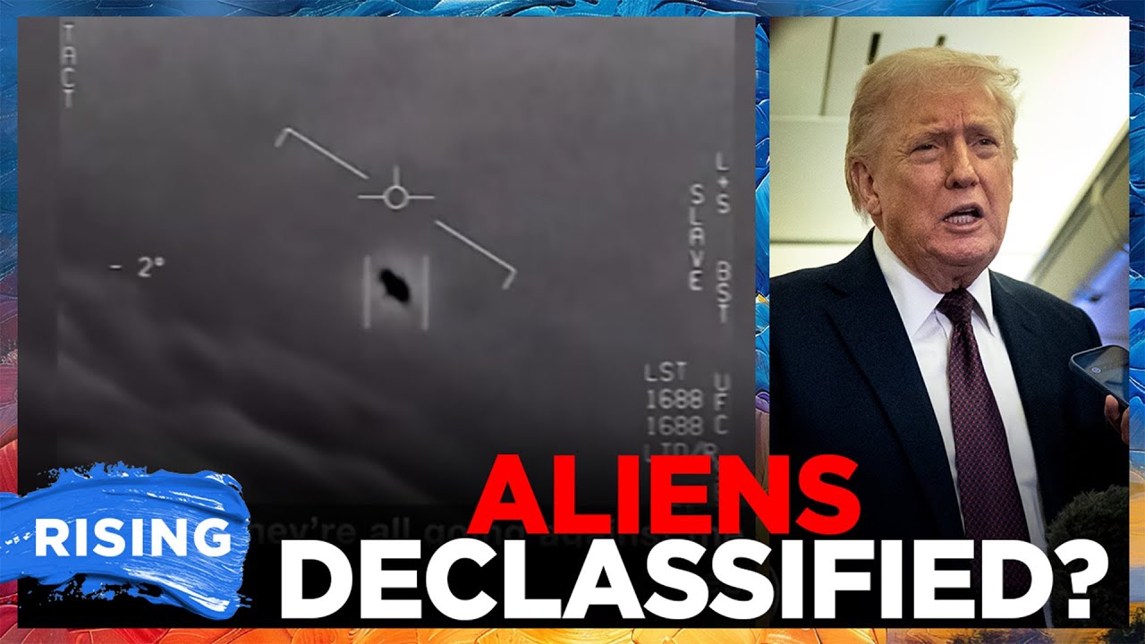 Белый дом аннулировал домен 'Aliens.gov' после распоряжения Трампа о его десекресификации | RISING