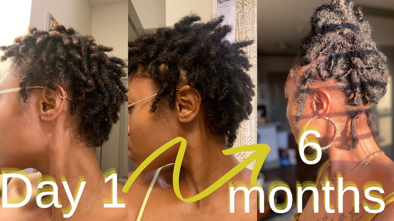 Visual 6 month Loc Journey including pics & videos| Short Starter Locs