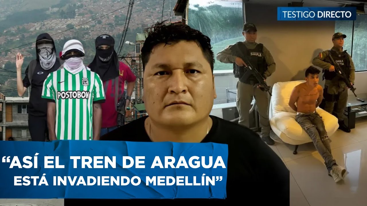 ¡El Tren de Aragua se ESCONDE en Medellín! Así Cayó 