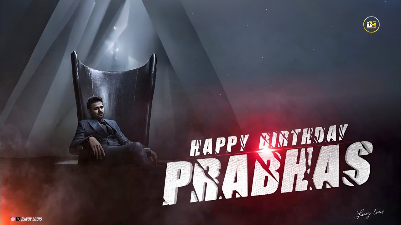 Prabhas Birthday Special Mashup WhatApp Status 2025 | HBD Prabhas || LINOY WORKS