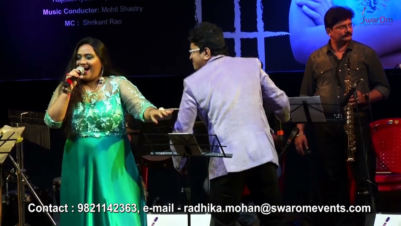 Hai re Hai Tera Ghoongta | Priyanka Mitra & Alok Katdare sing for SwarOm Events and Enteratintment
