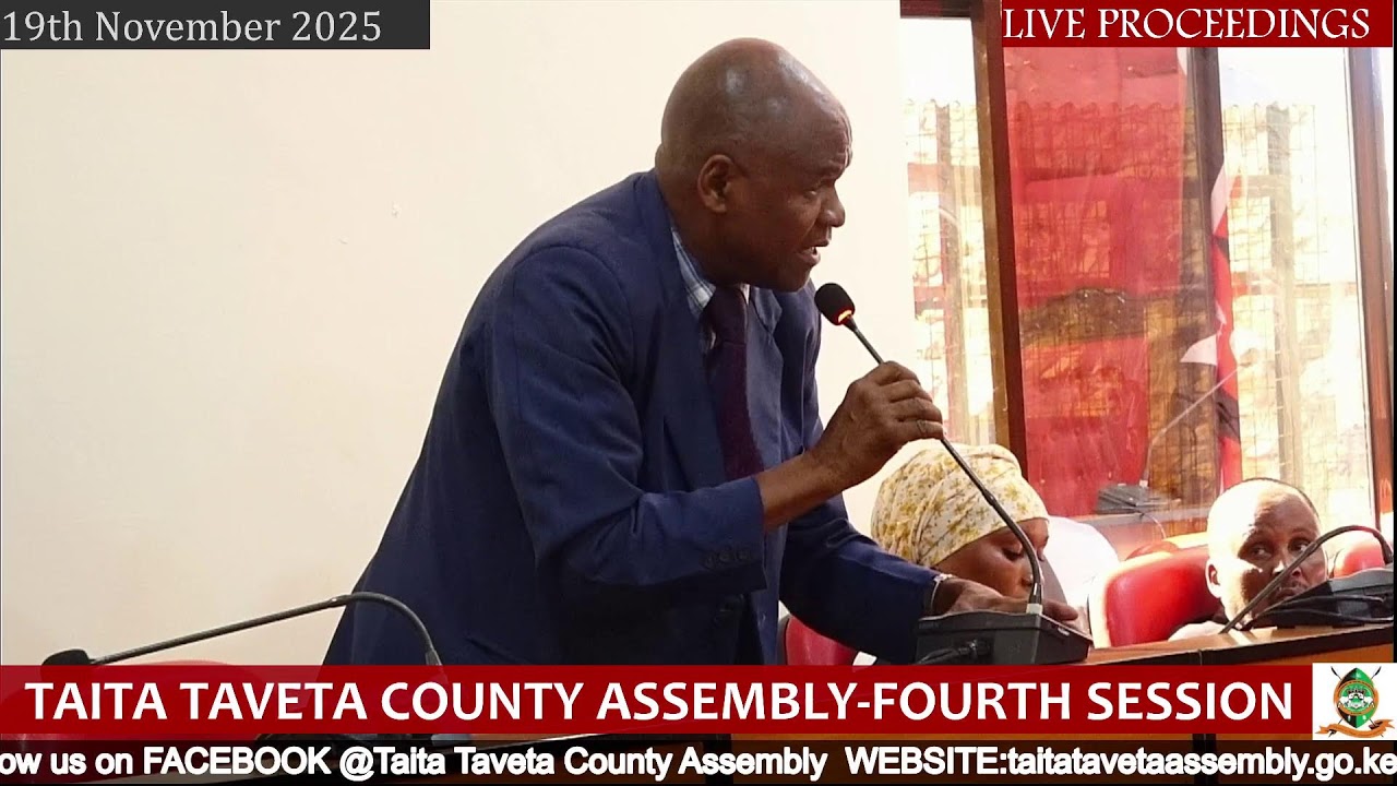 TAITA TAVETA COUNTY ASSEMBLY LIVE PROCEEDINGS 19th November 2025.