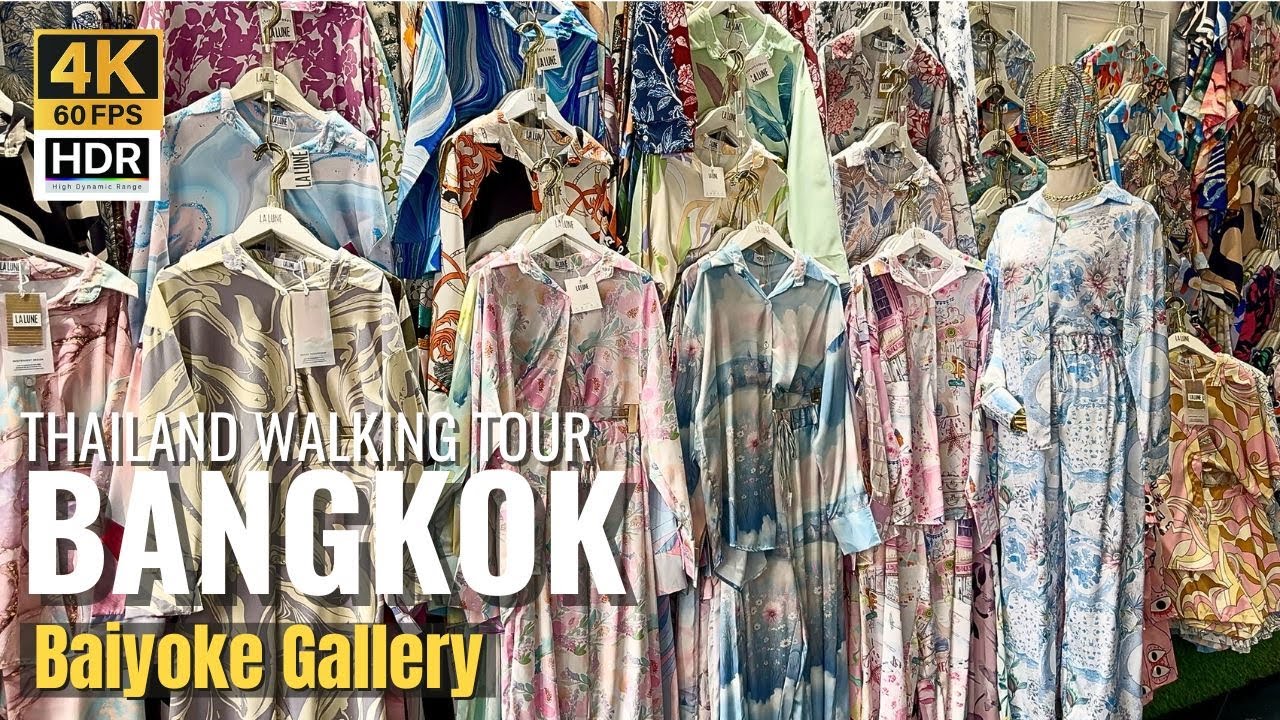 [BANGKOK] Baiyoke Gallery Fashion Mall "Cheap Price Clothing At Pratunam" |Thailand [4K HDR]