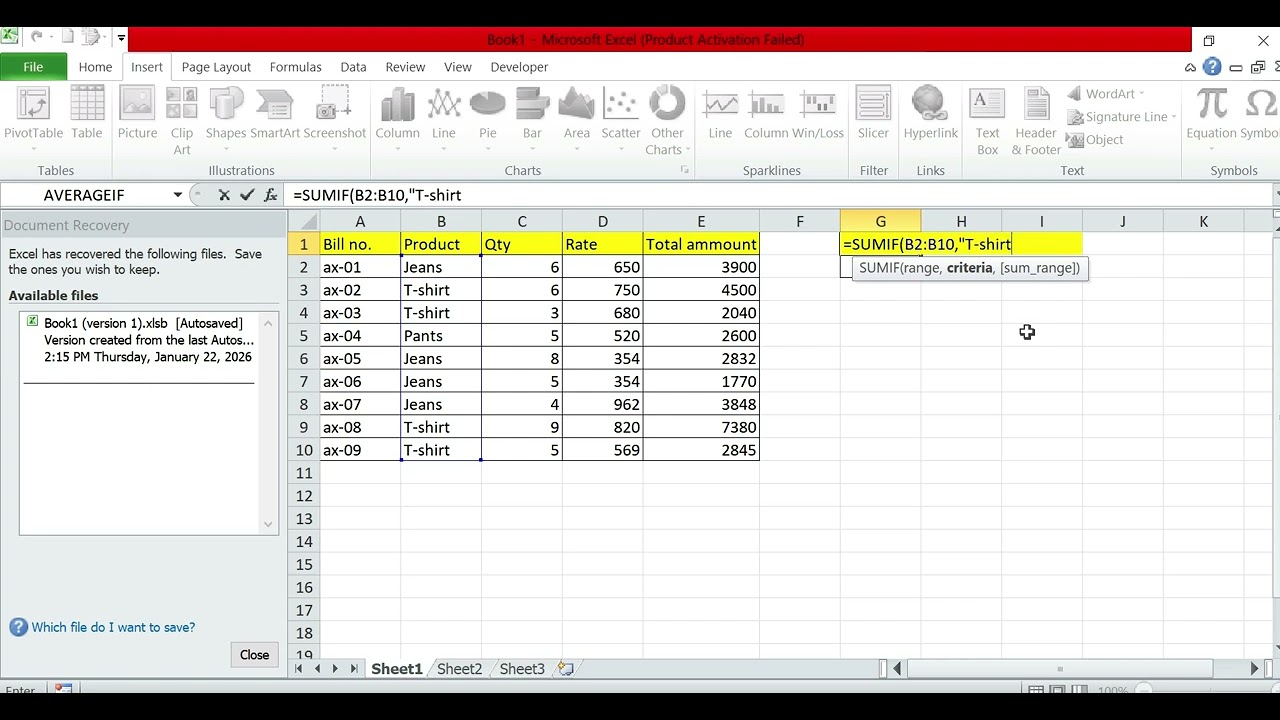 Newtons Computer Classes | excel basic to advance formula lec:3