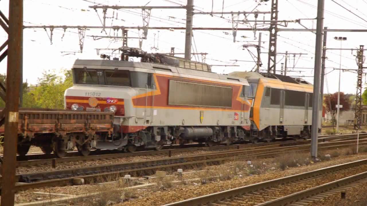 [HD]+DE 37 TRAINS DE PASSAGE A MELUN EN 6MN! FRET, CORAIL, TRANSILIEN, INFRA