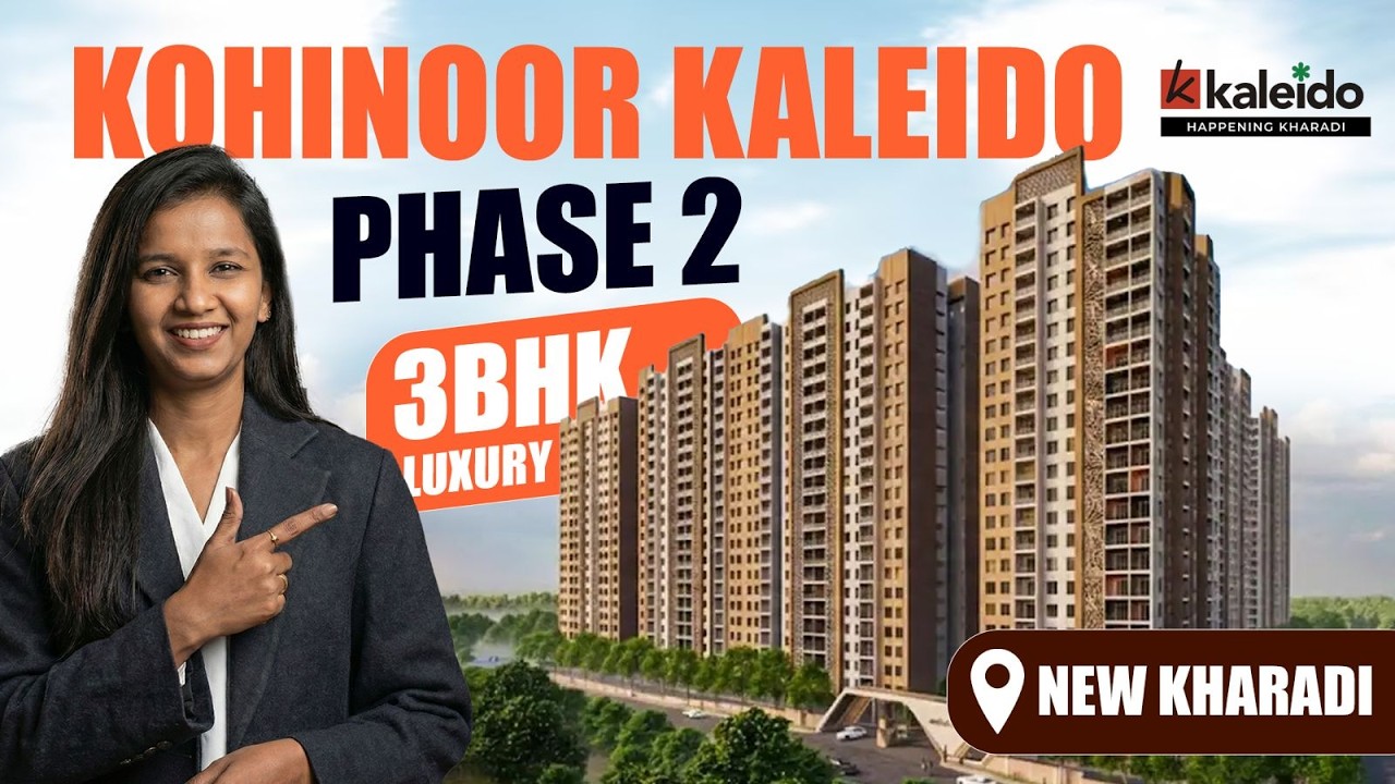 Kohinoor Kaleido Phase 2 Kharadi Pune | 60% Open Space | 2 & 3 BHK Home eNear EON IT Park